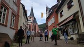 Gruppenfoto Studierende während eines Ausflugs nach Freiburg