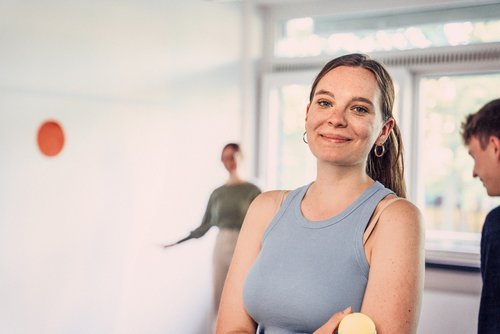 Ergo-Studentin im Portrait