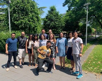 Gruppenfoto der International Student Ambassadors der SRH Hochschule Heidelberg