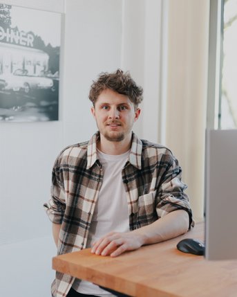 Portraitfoto Gründer Werbepresse