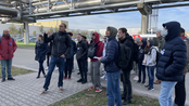 Studierende bei Rungang bei Heidelberger Druckmaschinen