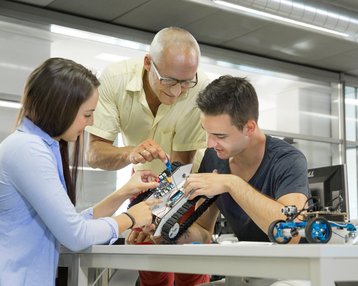 Student, Student, Professor