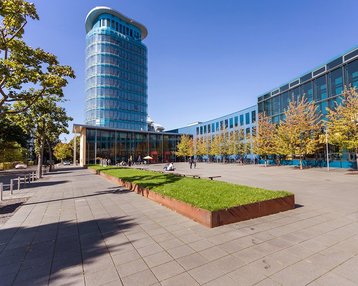 Plaza der SRH Hochschule Heidelberg