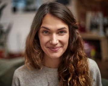 Portraitfoto von Studentin