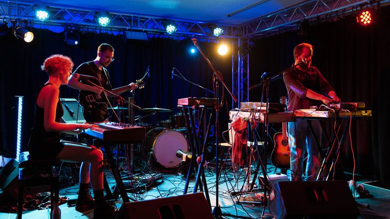 musik-studierende-srh Music students perform at SRH.